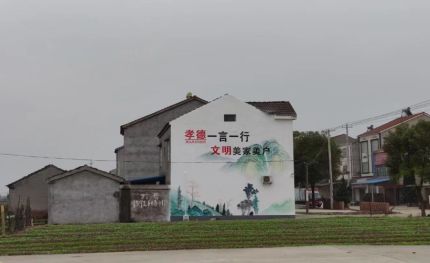 眉山新农村墙绘